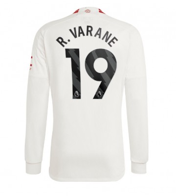 Manchester United Raphael Varane #19 Replica Third Stadium Shirt 2023-24 Long Sleeve